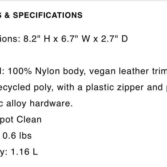 BEIS Cream Crossbody Bag - Picture 4 of 5